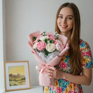 Pink White Romance